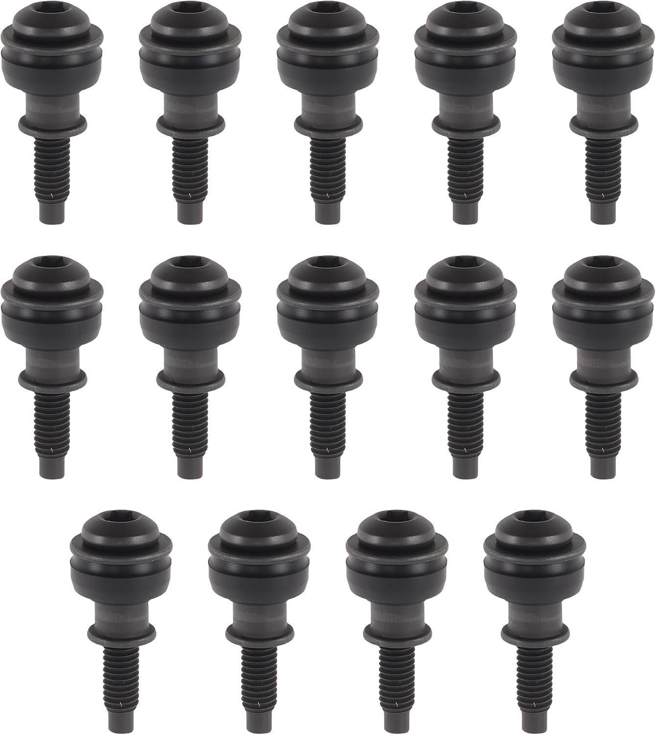 Valve Cover Bolt for Audi A3/S3 2008-2013 for Audi A4 /Avant 2009-2015 No.6B103831E/06B 103 831 E Valve Cover Mounting Hardware Bolt Black 14 Pcs