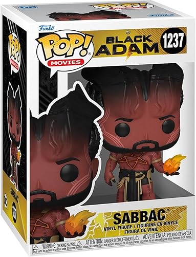Miniatura 3 de POP DC Heroes: Black Adam - Figura de vinilo Sabbac Funko (paquete con funda protectora de caja compatible), multicolor, 3.75 pulgadas