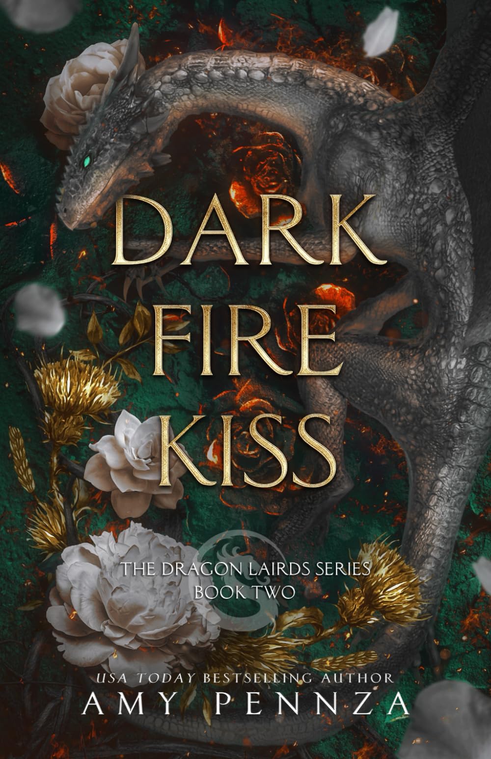 Dark Fire Kiss (The Dragon Lairds Series)