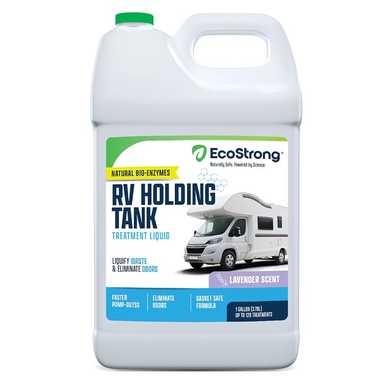 Tratamento Líquido para Vaso e Tanque Preto de RV Eco Strong Lavanda 128 Tratamentos 3.840 mL