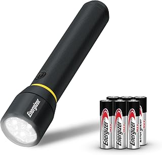 Energizer Vision PRO LED Flashlight: 1300 Lumens Ultra Bright, IPX4 Waterproof, Rugged Aluminum for Camping & Emergencies