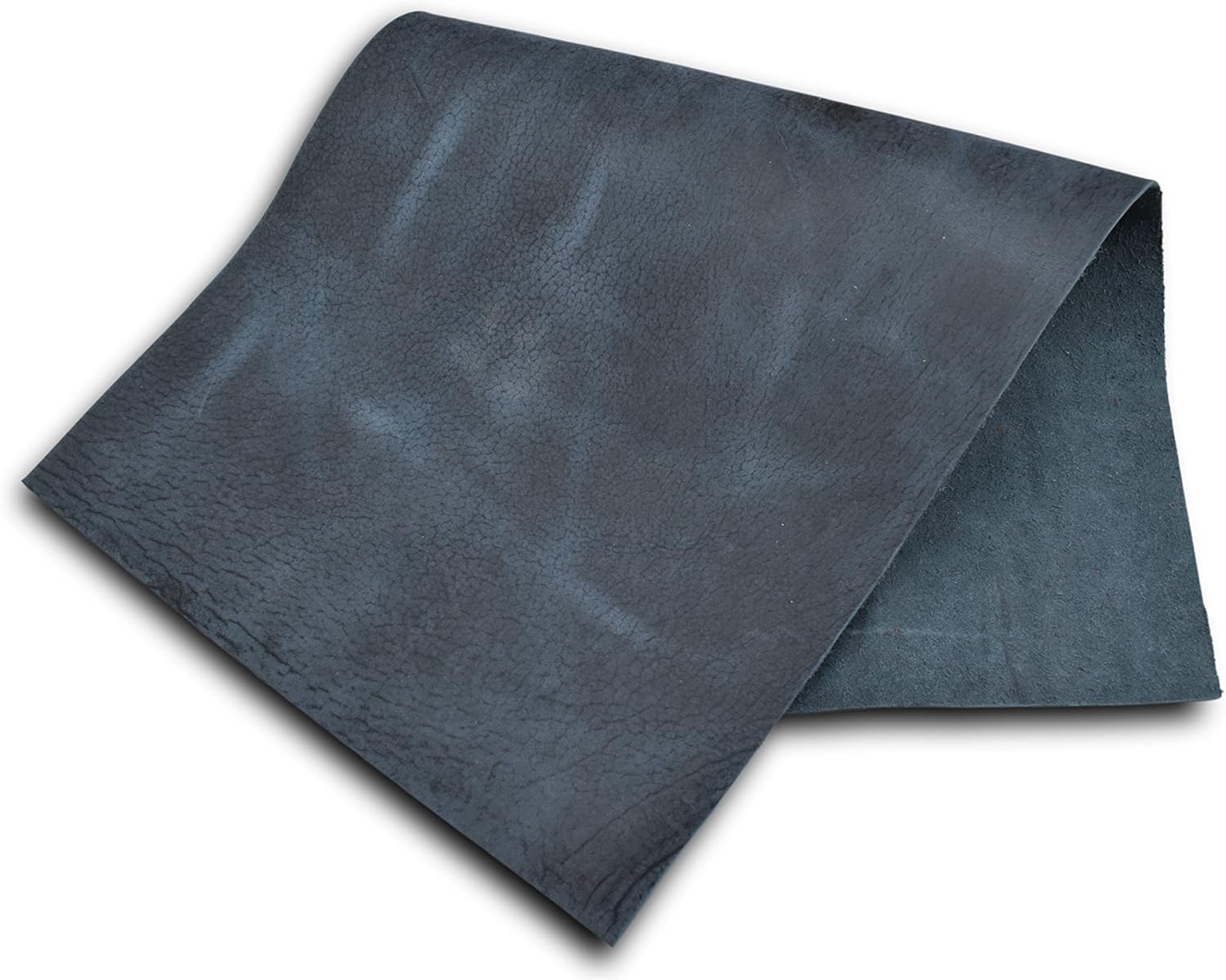 Blue Big Sky Buffalo/Bison Leather 12" x 24" Sheet for Leathercraft