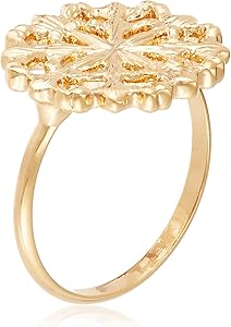 Amazon | [グロッセ グラッセ] リング 人気 ピンキーリング ゴールド