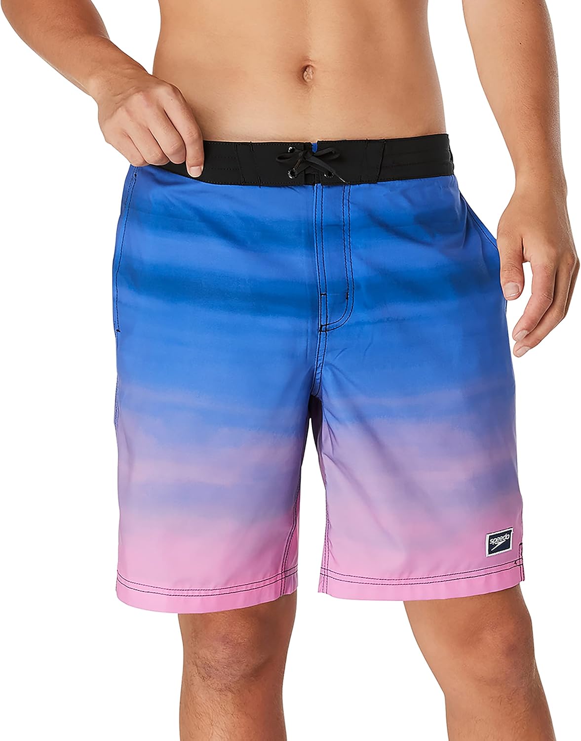 Speedo Men's Swim Trunk Knee Length Boardshort Bondi Printed