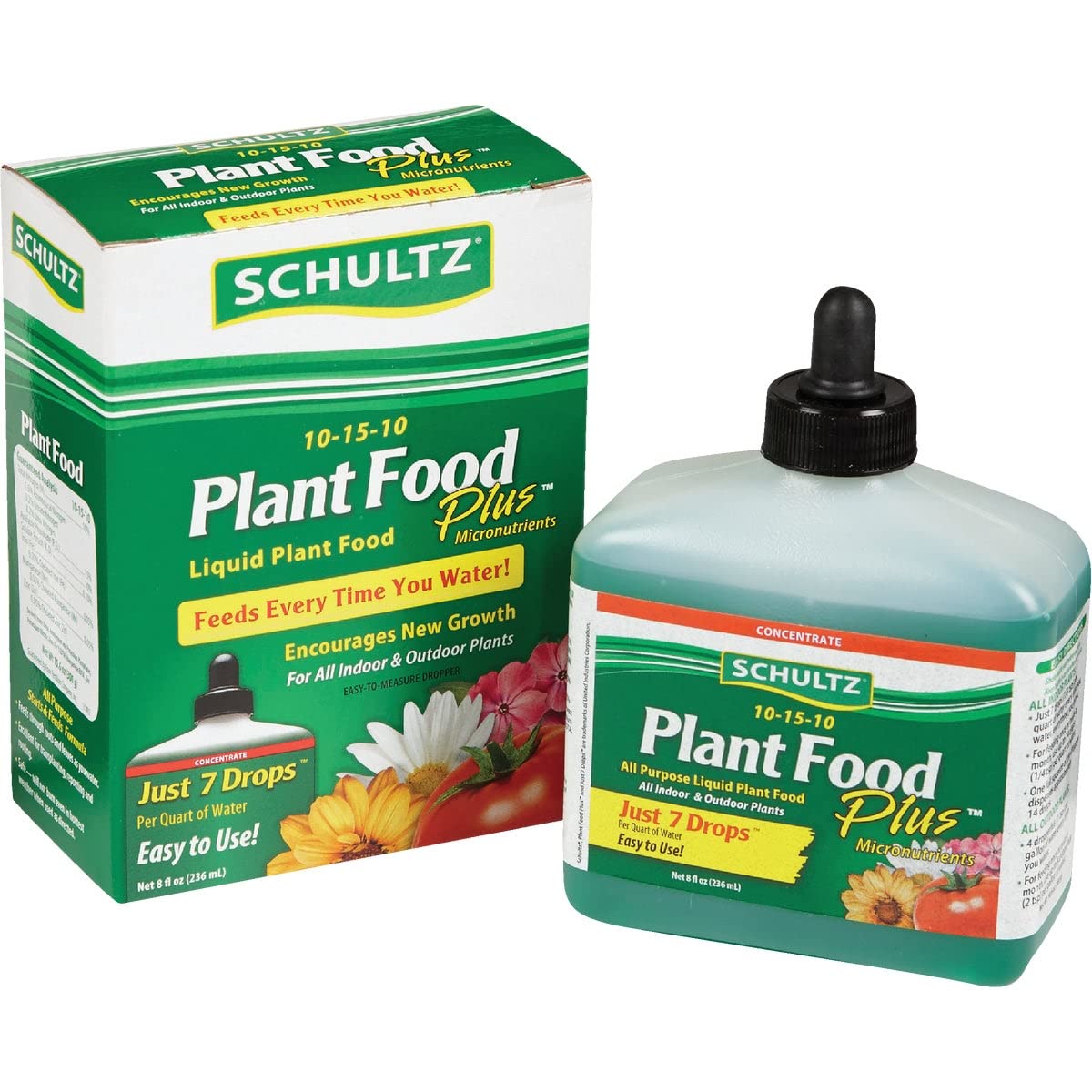 Schultz SPF45170 Purpose Liquid Plant Food 10-15-10, 8 oz
