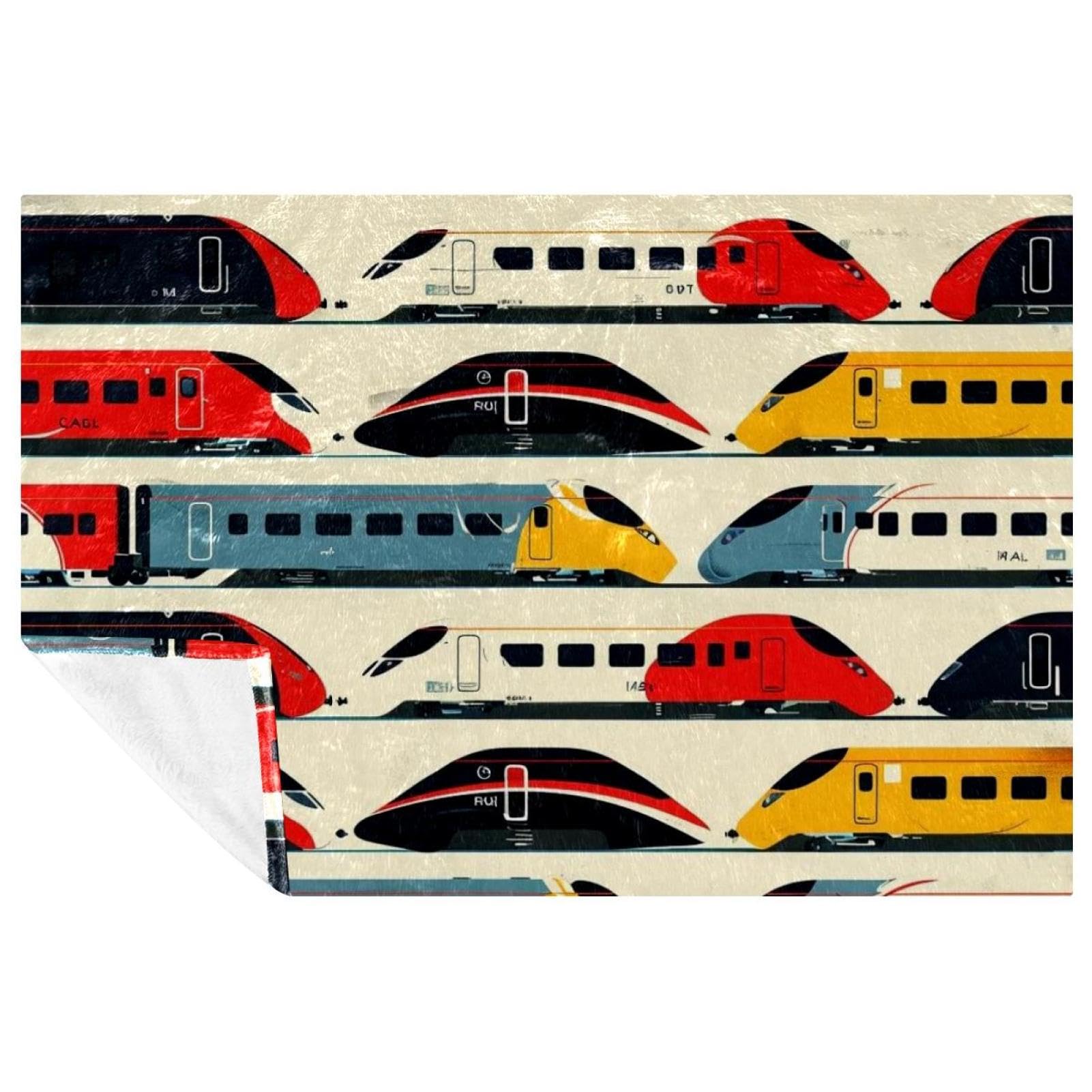 Plaid train grande vitesse : la couverture idéale contre le froid