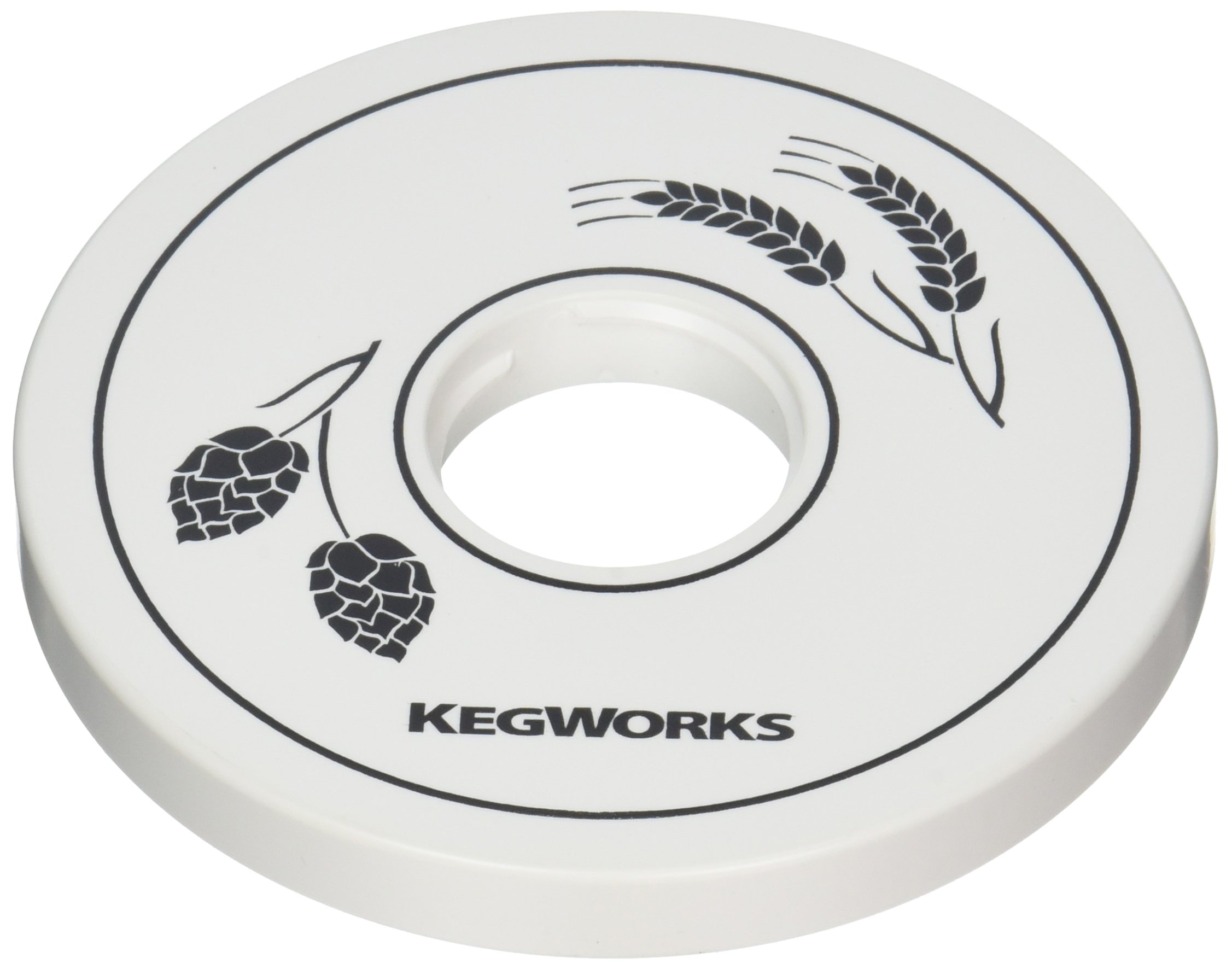 KegWorks Growler Collar, White