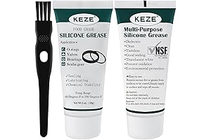 KEZE Silicone Grease Lubricate | Preserve O Rings, Plumbing Maintenance, Seals