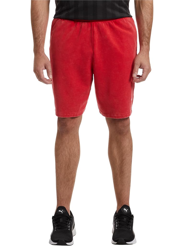 Red PUMA Scuderia Ferrari Sportwear Sweat Shorts