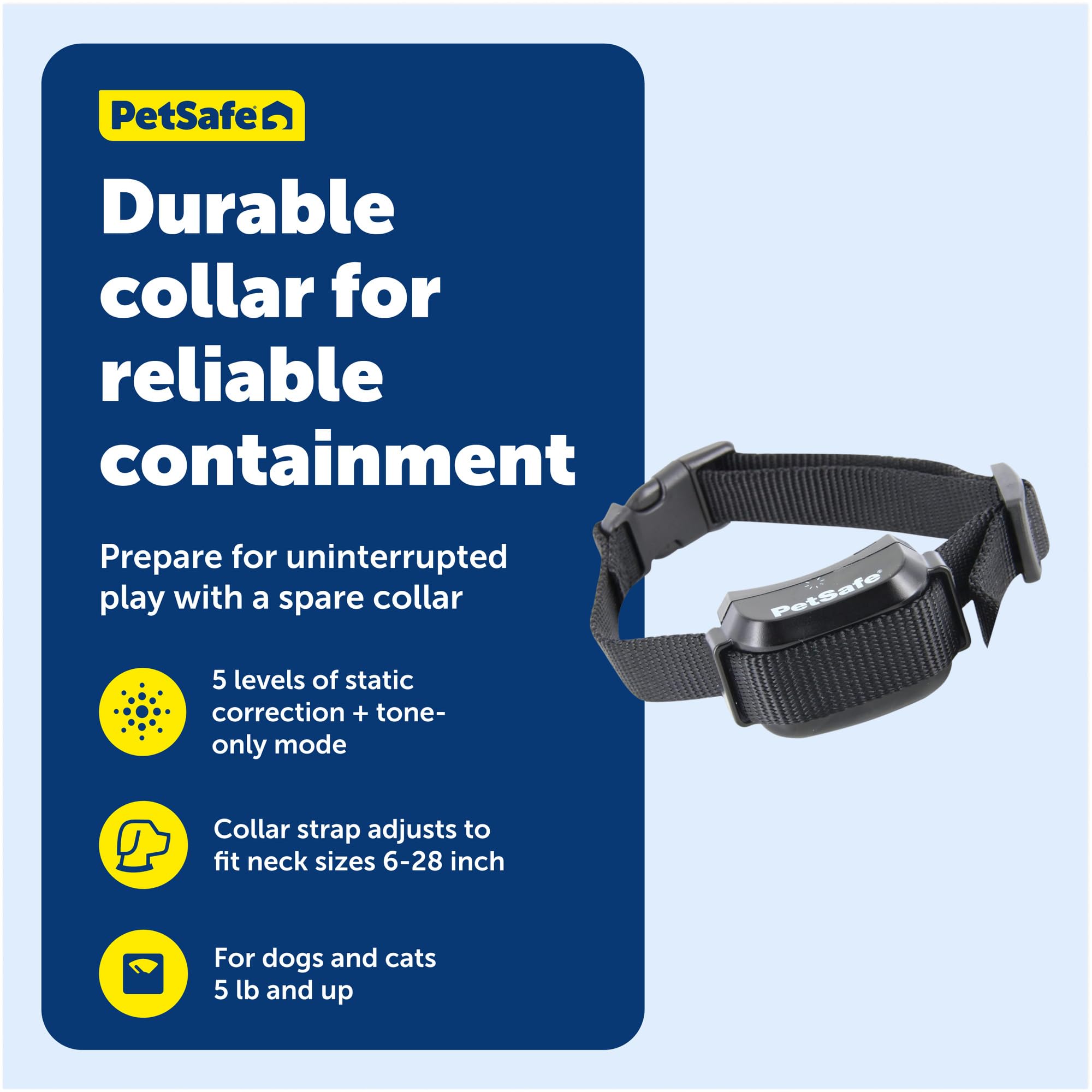Amazon.com : PetSafe YardMax Pet Fence Receiver Collar Only for