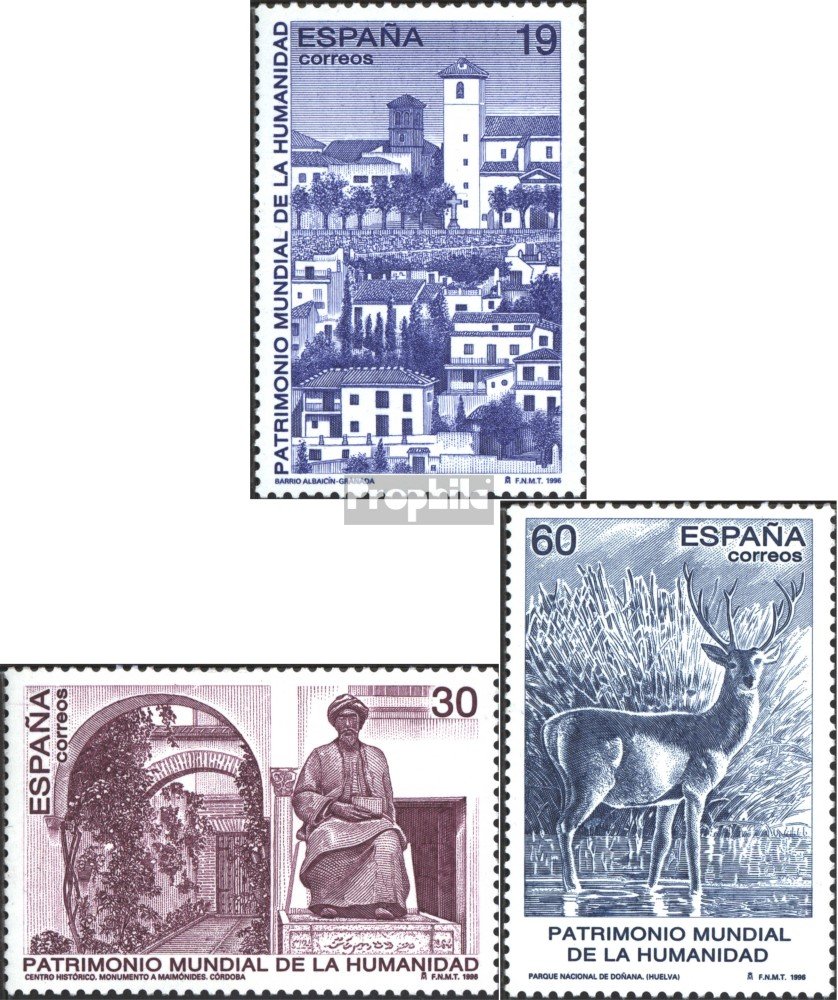 Espagne 3284-3287 (complète.Edition.) Neuf avec Gomme Originale ** MNH