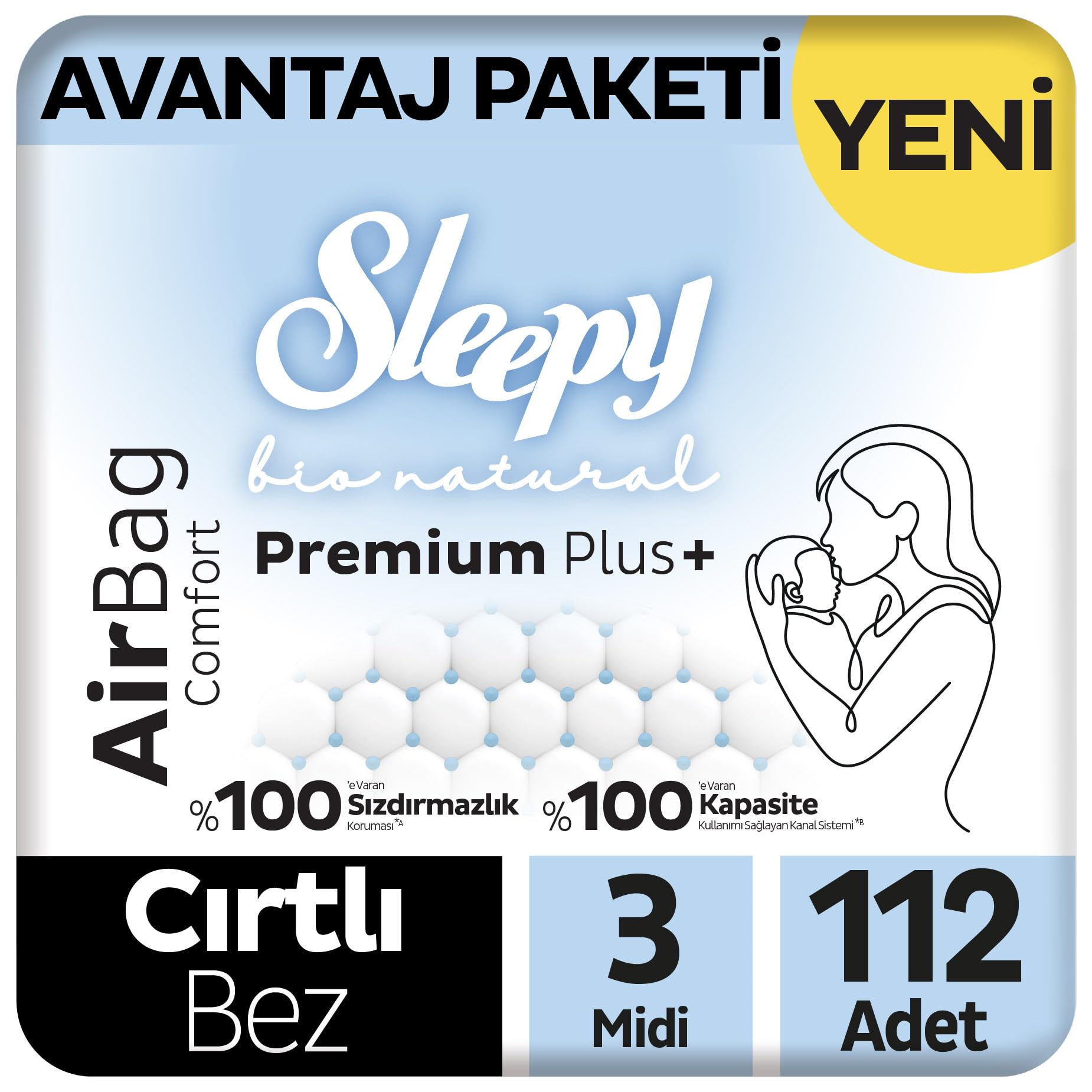 Sleepy Bio Natural Premium Plus Airbag Comfort Avantaj Paketi…
