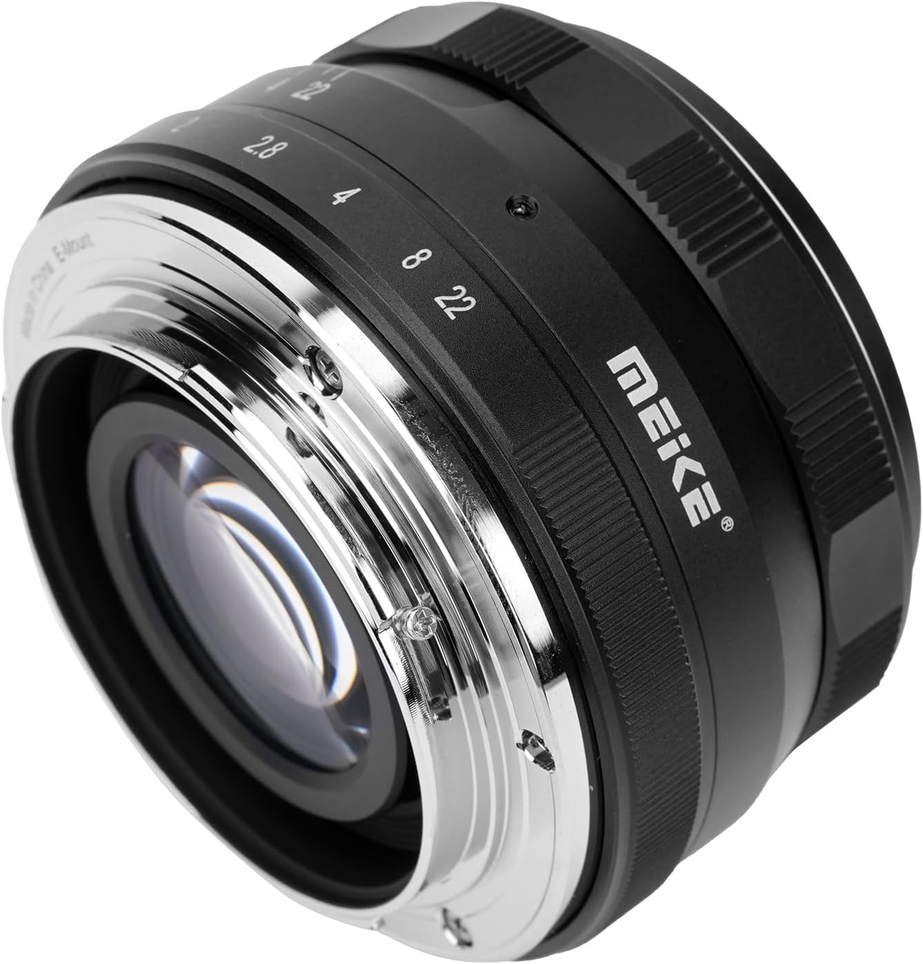 Meike 35mm F1.7 Wide Angle APS-C Manual Focus Prime Fixed Lens Compatible with Sony E-Mount Mirrorless Cameras NEX 3 3N NEX 5R NEX 6 7 A6600 A6400 A5000 A5100 A6000 A6100 A6300 A6500 A3000