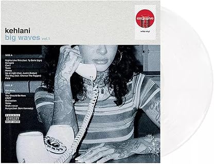 Kehlani – Big Waves Vol 1 Exclusive Limited Edition Vinyl White por Kehlani, capa do álbum