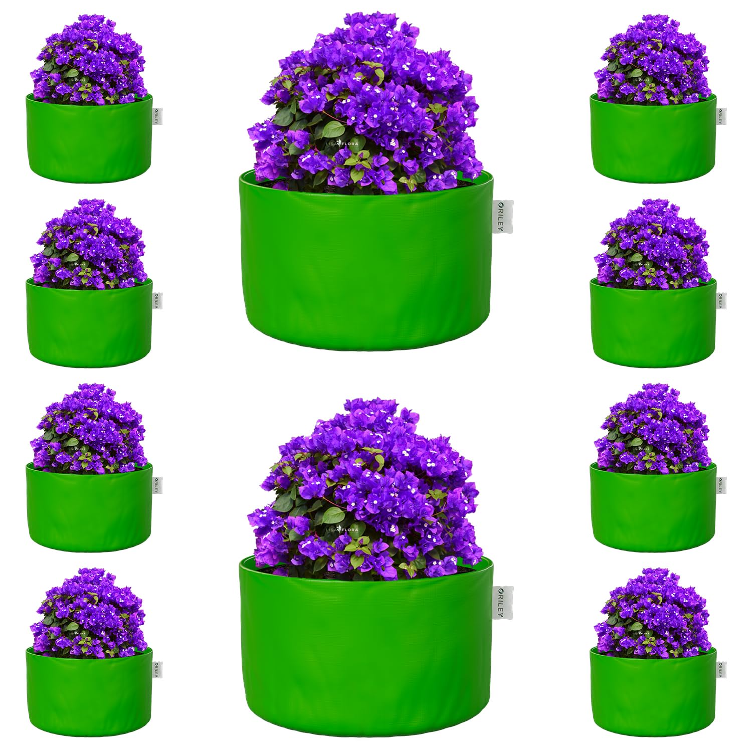 ORILEY Grow Bags - 2 Pack for Healthy Plants -10 ORILEY Grow Bags - 2 Pack for Healthy Plants -10