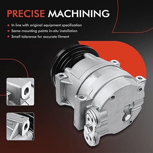 Miniatura 5 de A-Premium Compresor AC con embrague compatible con Daewoo Lanos 1.6L 1999-2002