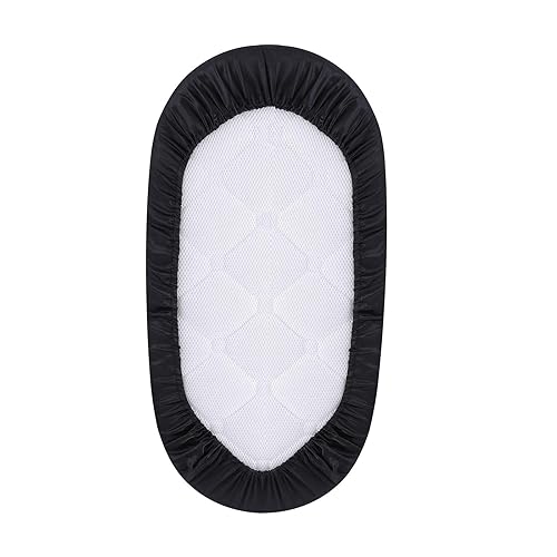 Miniatura 7 de Pro Goleem Sábana de satén para moisés, ideal para cabello de bebé, suave sensación de seda para cuna o moisés y colchón para niños y niñas, regalo