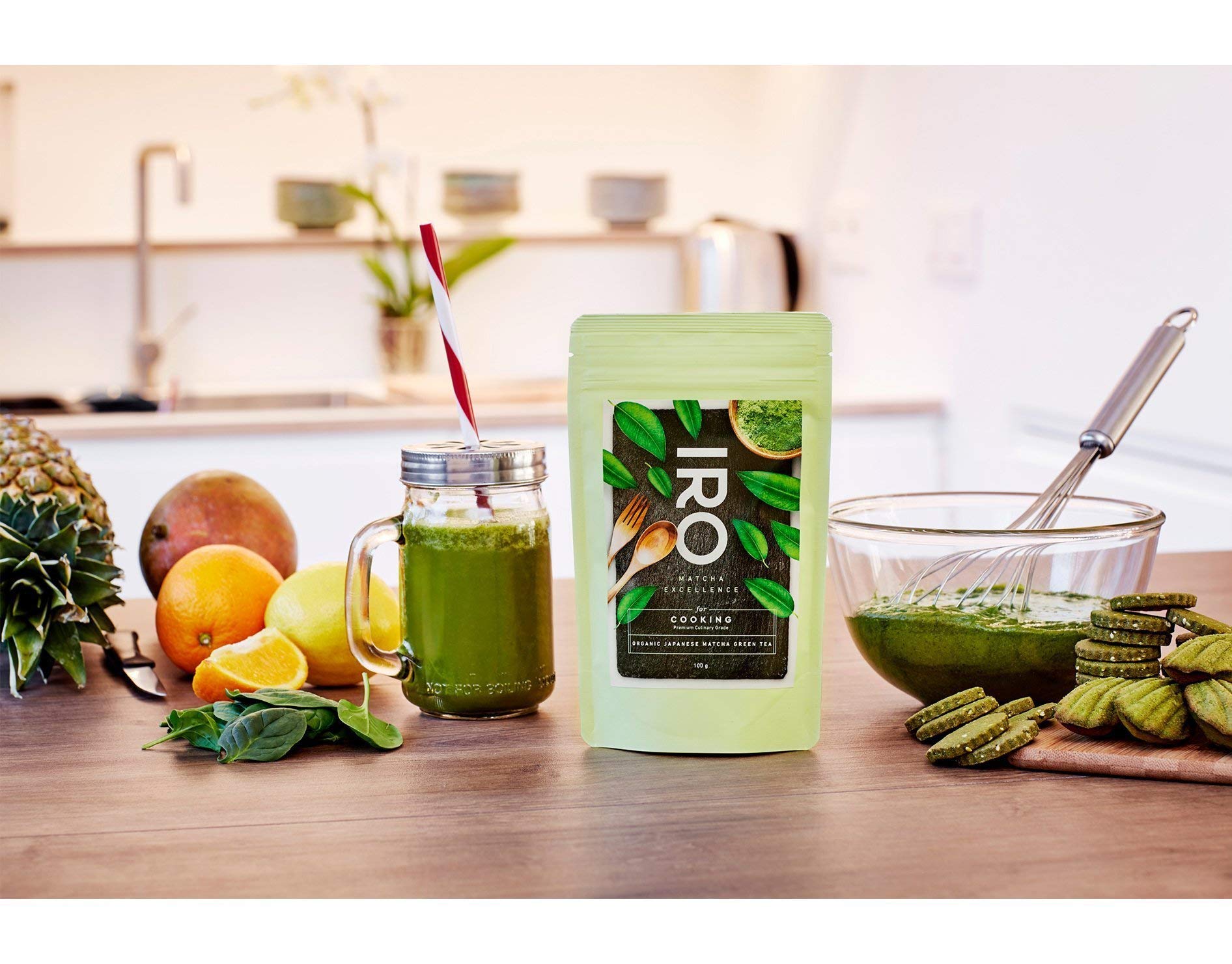 IRO Té Matcha Japonés Ecológico Premium Culinario 100g Polvo