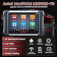 Vista 2 de Autel MaxiCOM MK808Z-TS Escáner bidireccional, herramienta universal TPMS, actualización desde MK808BT MK808S, escáner OBD2 con más de 28 servicios
