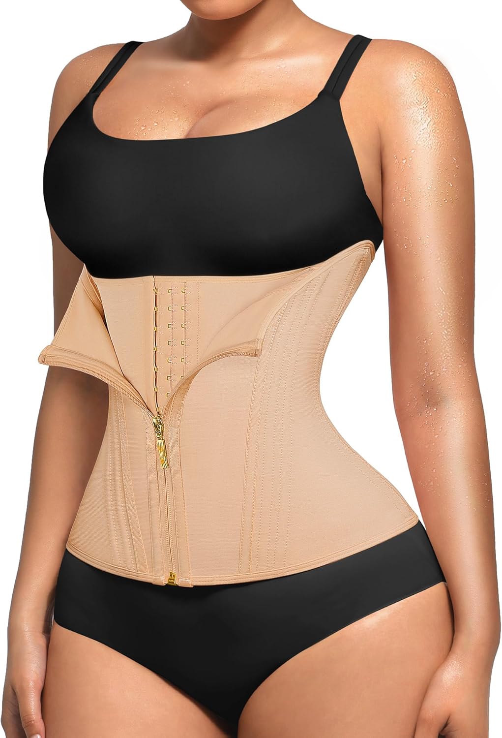 Lover-Beauty Waist Trainer for Women Corset Shapewear Tummy Control Workout Waist Cincher Body Shaper Girdle