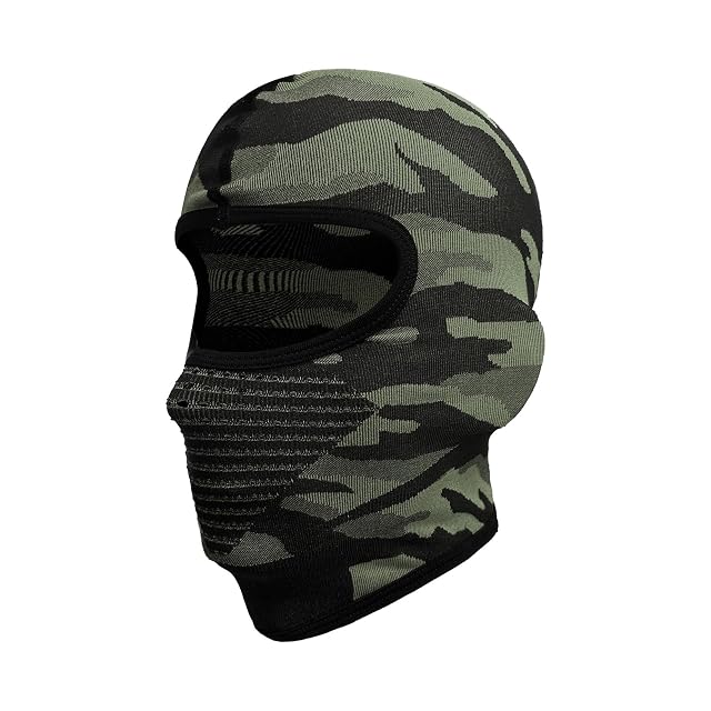 Camo Balaclava Short No Neck Gaiter Windproof Motorcycle Face Mask Ski Mask Under Helmet Shiesty for Cycling Skiing