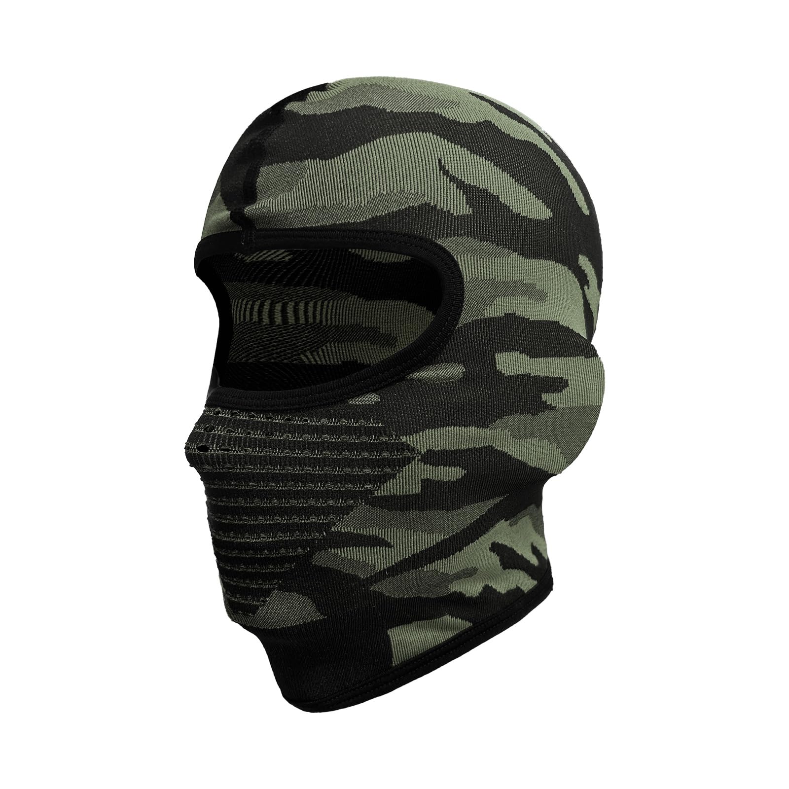 Camo Balaclava Short No Neck Gaiter Windproof Motorcycle Face Mask Ski Mask Under Helmet Shiesty for Cycling Skiing
