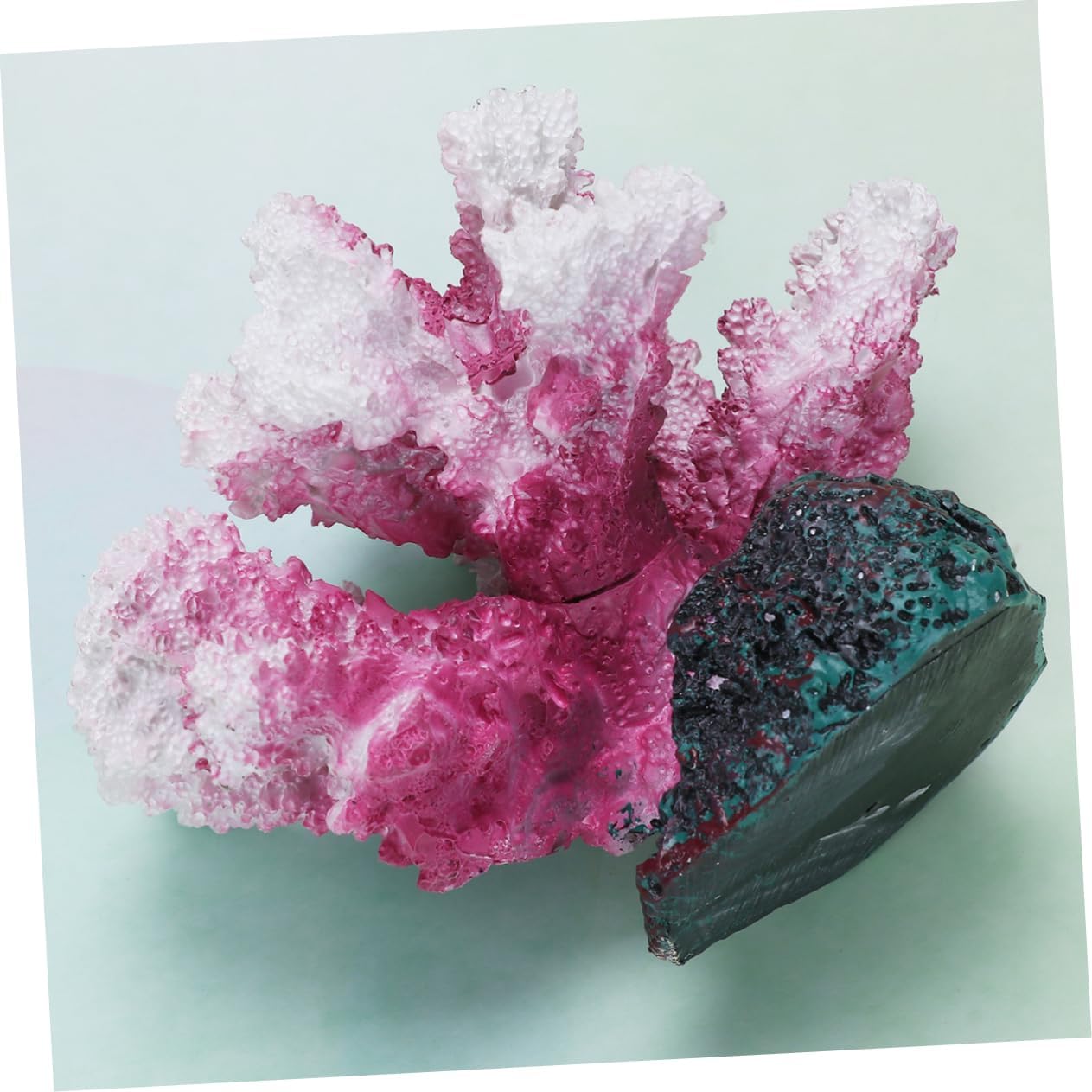 DOITOOL 3pcs Artificial Coral Aquarium Decoration Resin Craft Fish Tank Ornament Vivid Landscape Coral Shelter for Fresh Unique Fish Tank Decor Safe for