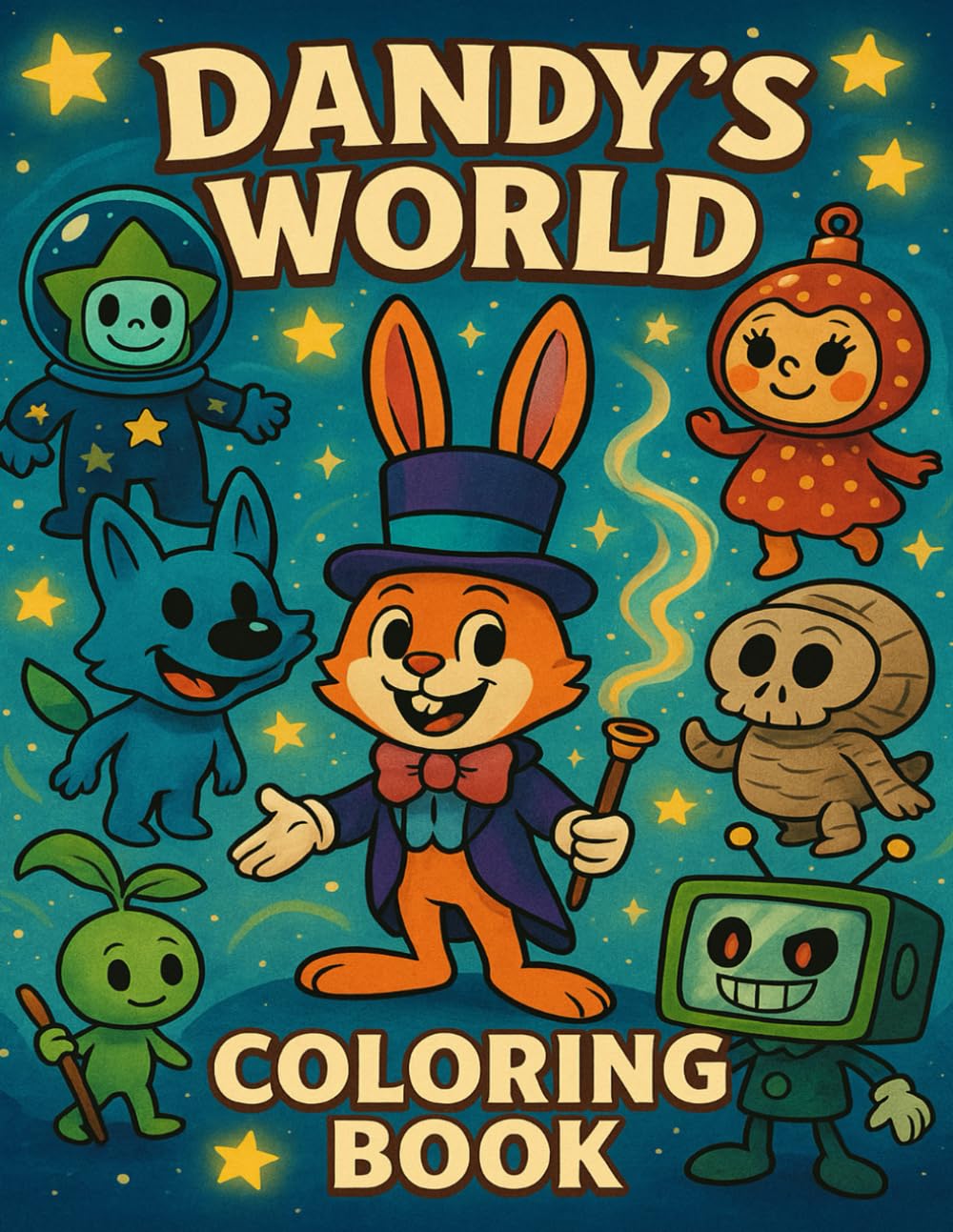 Colouring Book: Cute Coloring Pages for Kids, Teens and Adults to Color and Have Fun