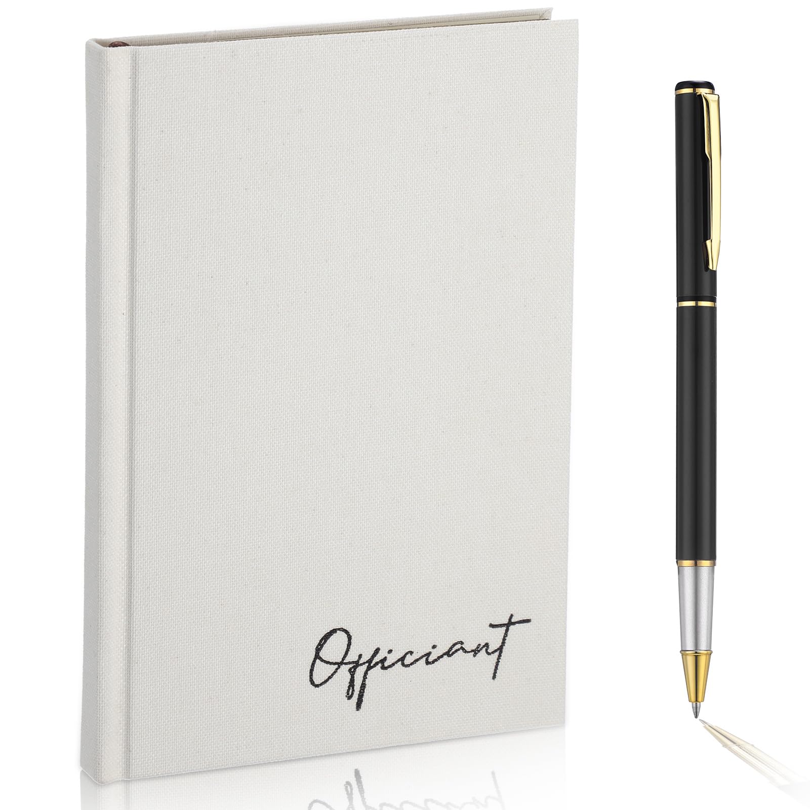 Livre d'officiant de mariage, le cadeau de remerciement idéal pour votre pasteur