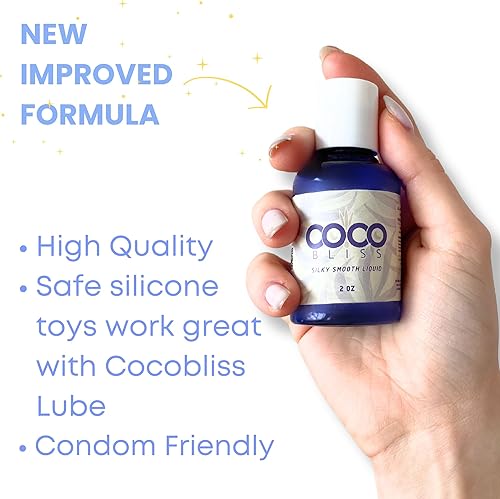 Miniatura 20 de Coco Bliss Lubricante natural de aceite de coco, hidratante íntimo, lubricante para él y ella, aceite de masaje personal, hidratante suave y sedoso
