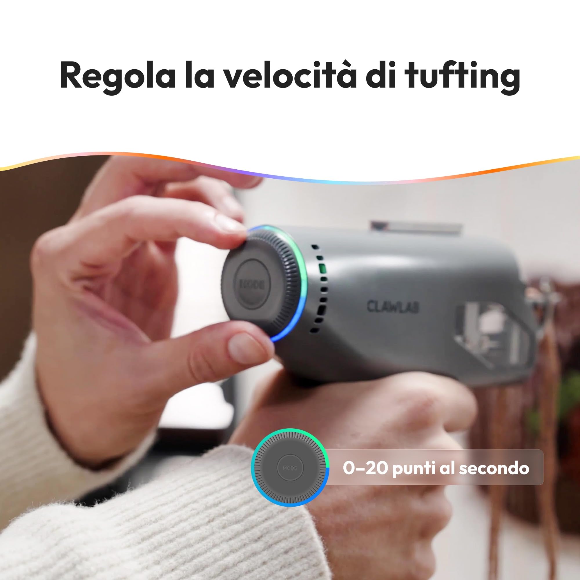 Tufting Kit H1 (Grigio) – Telaio di tuffatura – Pistola a spruzzo – Kit tufting completo – Pistola tufting – Macchina per fare tappeti – Tela Tufting & Punch Needle – Kit di avvio