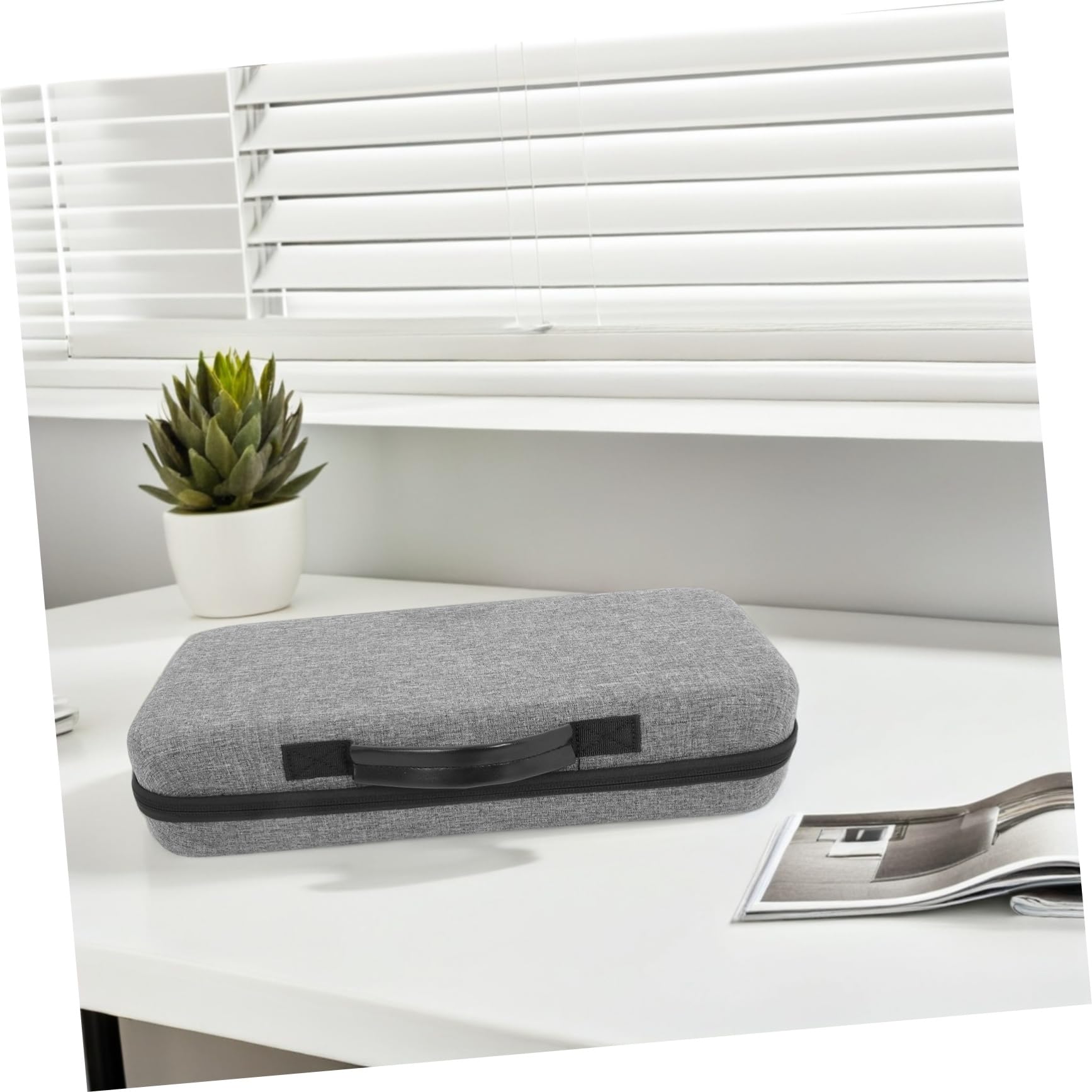 Bolsa de Transporte para Teclado Mecánico Eva Portátil con Asa | Interior Suave Resistente a Golpes, para Hogar y Viaje de Negocios, Ligera para Profesionales y Jugadores