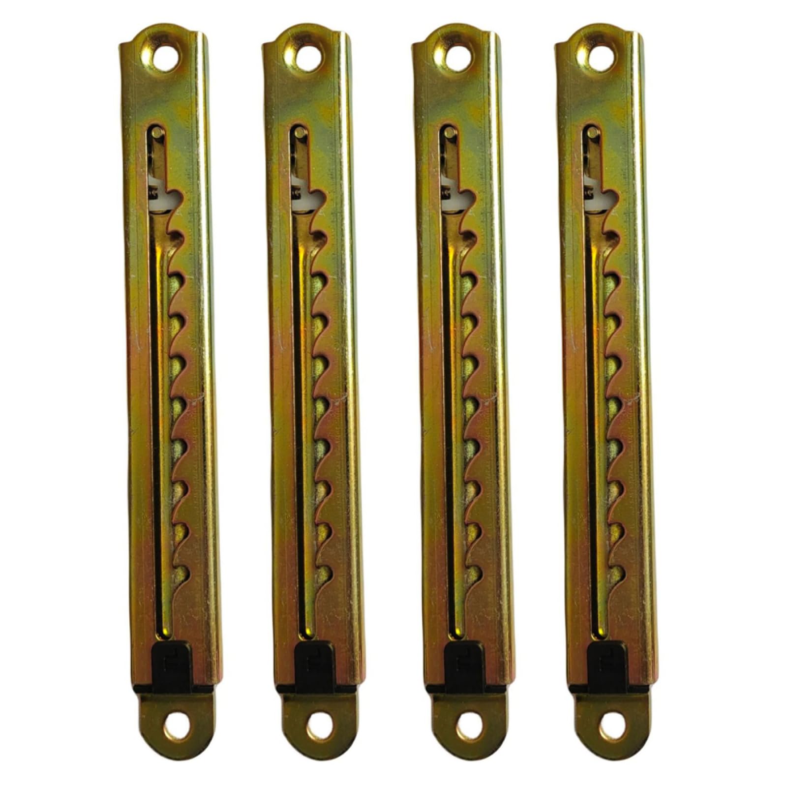 4PCS Adjustable Lifting Rod Hinges, Adjustable Angle Mechanism Hinge, Angle Lifting Rod Hinge, Headrest Height Lifting Hinge for Adjusting Sofa Backrest Bed Backrest DIY Furniture (A)