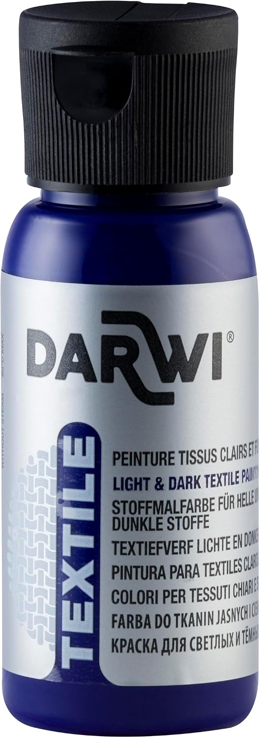 Darwi TEX - Textile Paint (Dark Blue)