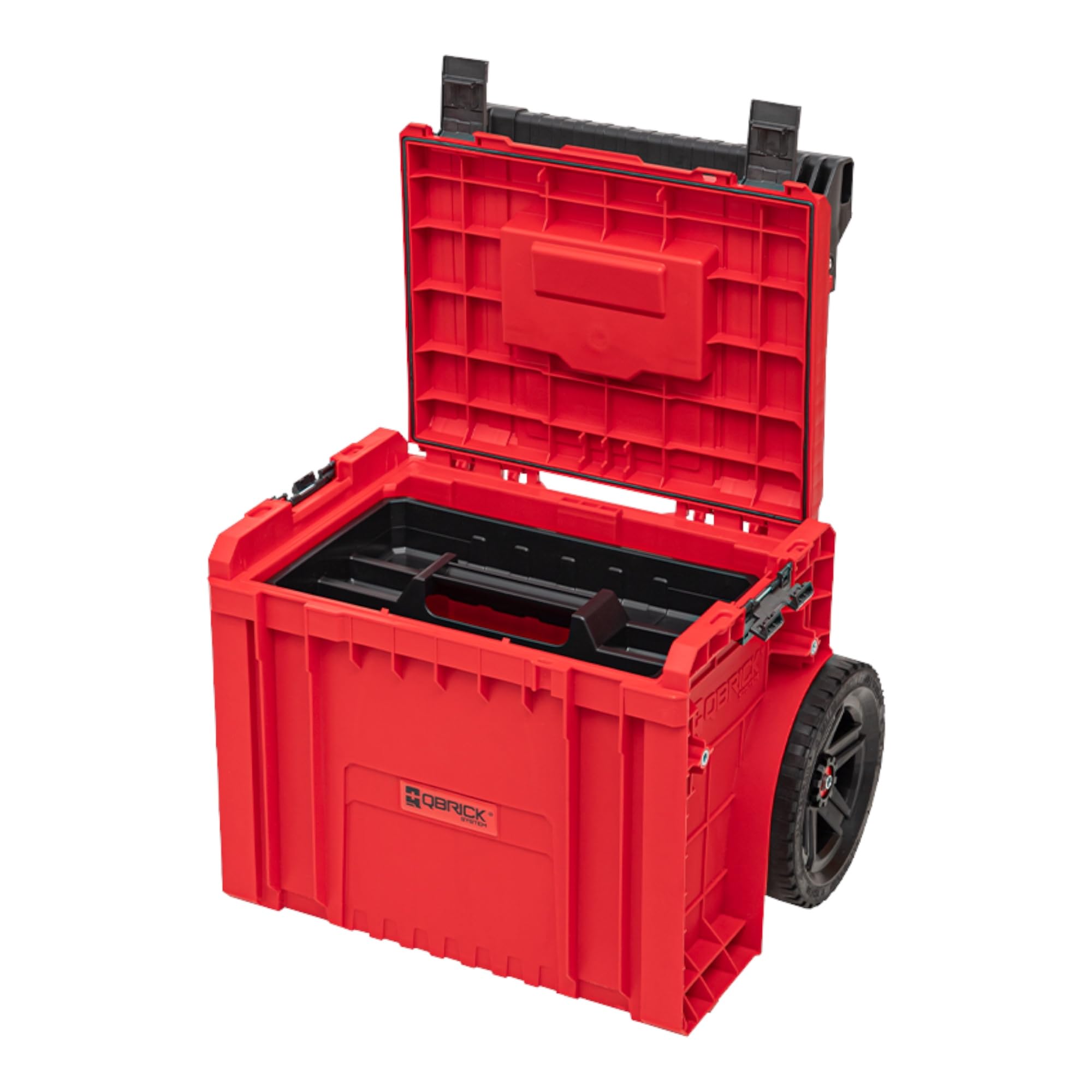 QBRICK SYSTEM Caja Herramientas Maletin Caixa De Ferramentas PRO Cart 2.0 PLUS RED Ultra HD Con Ruedas Rojo 465 x 407 x 716 mm