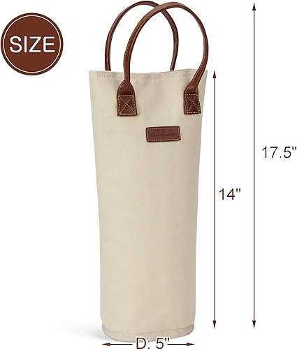 Miniatura 4 de Bolsa para vinos con aislamiento, para 2 botellas, bolsa de viaje acojinada, con correa para el hombro y sacacorchos, regalo perfecto para los