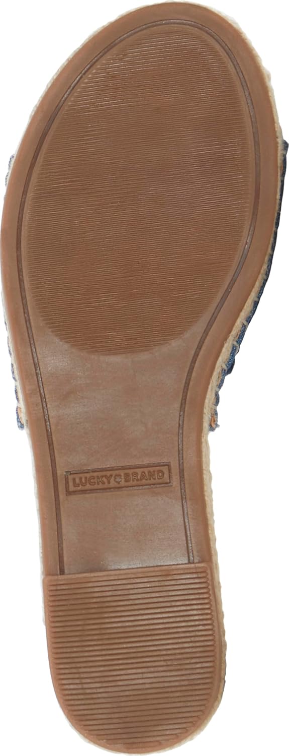 Lucky Brand Biricha Floral Flat Sandals