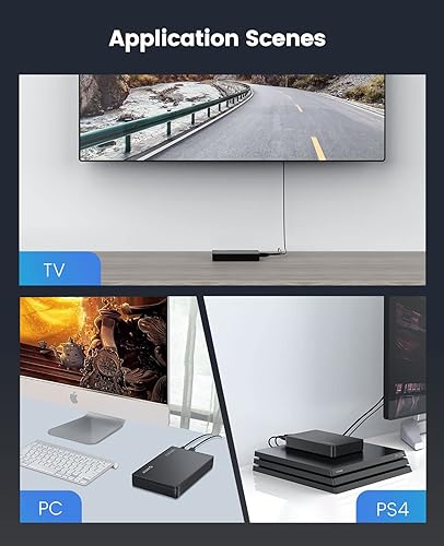 Miniatura 7 de ORICO Caja de disco duro externo USB 3.0 para discos duros SATA de 3,5/2,5 pulgadas / SSD de hasta 20 TB, caja de disco duro sin herramientas de 3,5