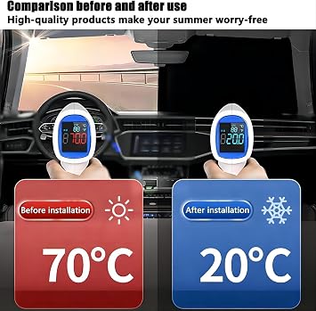 Auto Sunshade, for Kia Sonet 2023-2025, Windshield Foldable Reflective Sunshade, Front Windshield UV Blocking, Windshield, Auto Parts,White