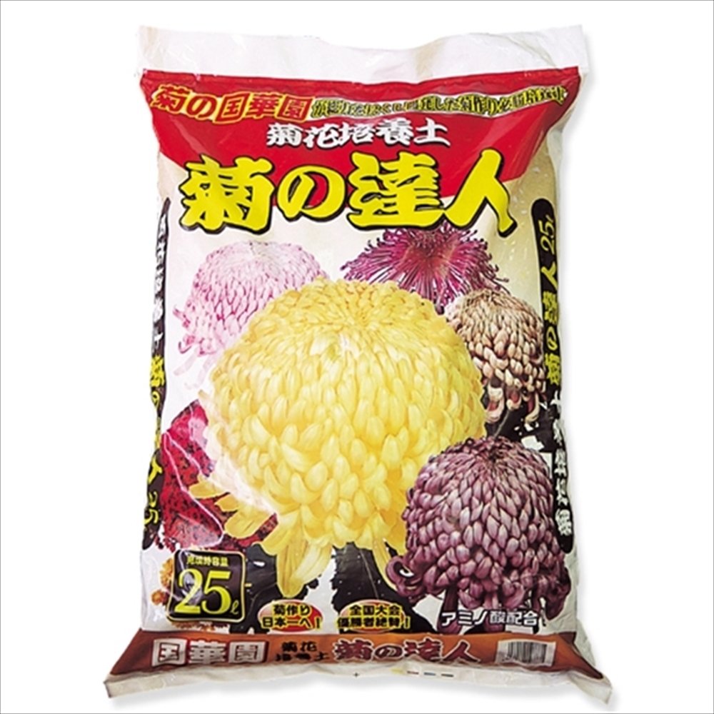 Amazon.co.jp: 国華園 培養土 菊の達人25L 1袋 : DIY・工具・ガーデン
