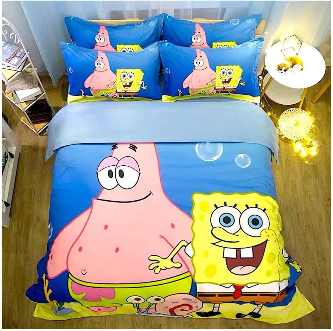 spongebob full size bed set