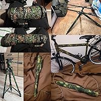 Vista 8 de ECYC Cinta autoadhesiva de camuflaje de 1.97 x 196.85 pulgadas, cinta de camuflaje impermeable, cinta elástica para conductos sigilosos para caza al