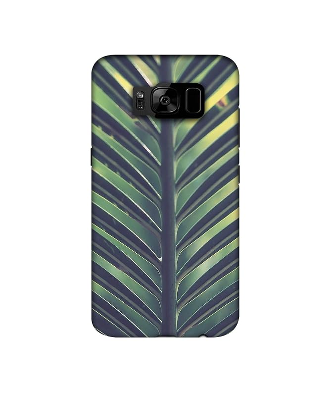 Amazon Brand - Solimo Designer Leaf Texture 3D Printed Hard Back Case Mobile Cover for Samsung Galaxy S8 Plus