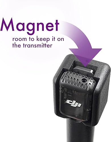 Miniatura 3 de 1pc - Adaptador de entrevista clásico Macrokraft para DJI Mic y DJI Mic 2 Micrófono Inalámbrico  Montaje de mano  Videografía Audio