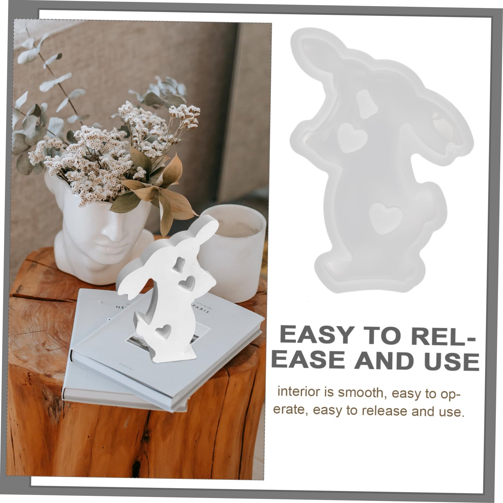 Amazon.co.jp: TEHAUX ウサギの型 うさぎの形の型 シリコーン