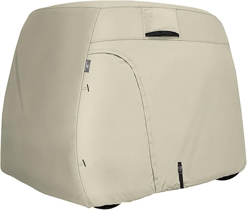 Explore Land Funda impermeable para carrito de golf universal, compatible con la mayoría de marcas, para 2/4/6 pasajeros