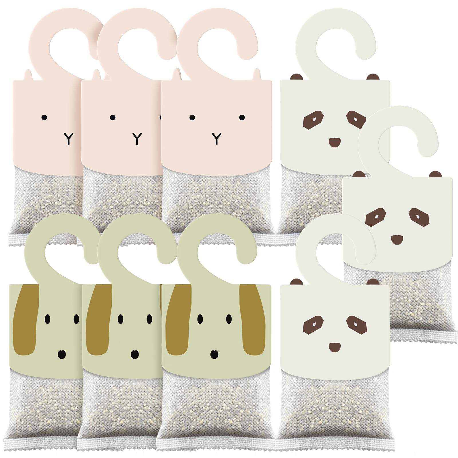 9pcs Natural Scented Bags Fragrance Decorative Bags