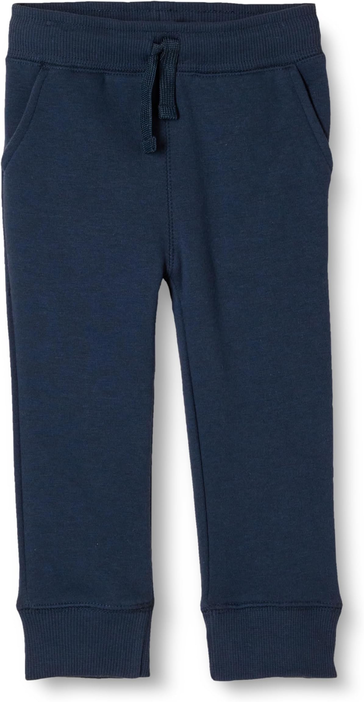 Boys and Toddlers' Fleece Jogger Sweatpants with Drawstring, Elastic Waist, Multipacks