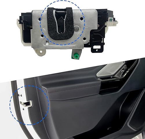 Miniatura 4 de 5421813 Actuador de bloqueo de puerta delantera izquierda del lado del conductor compatible con Ford Explorer F-150 Lobo Taurus Lincoln Mark LT,