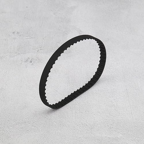 Miniatura 5 de 2 correas de transmisión 429964-32 compatibles con Black and Decker Sander BR300 11 pulgadas de longitud 15 pulgadas separación de dientes paso 55